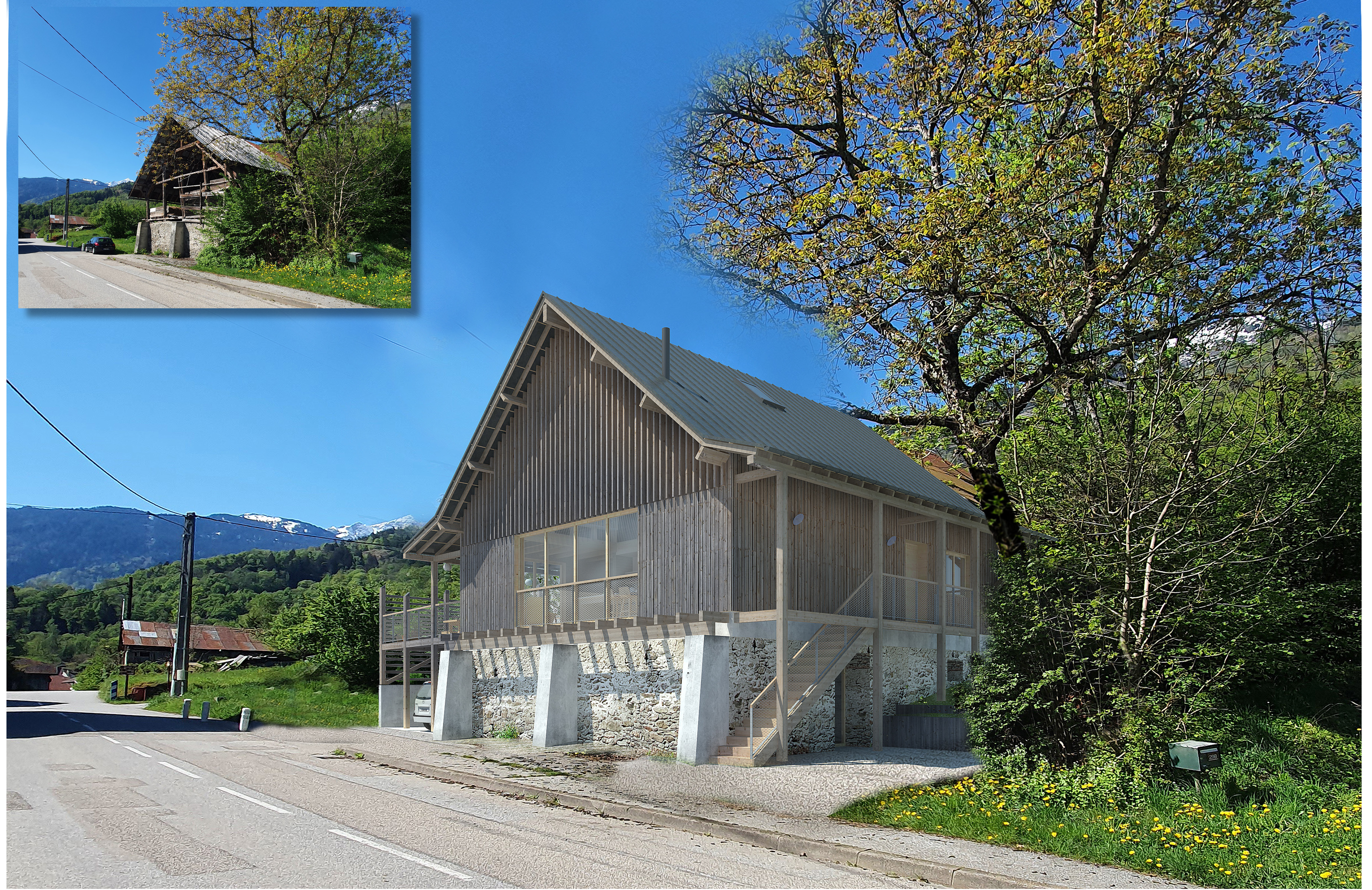 maison bois écologique savoie